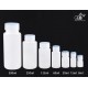 Round bottom reagent bottle, two-color cap (transparent + blue) Round bottom reagent bottle, two-color cap (transparent + blue)