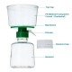 Vacuum Filtration Unit, Membrane, PES, pore size: 0.22um, 1/Pack, 12/Case